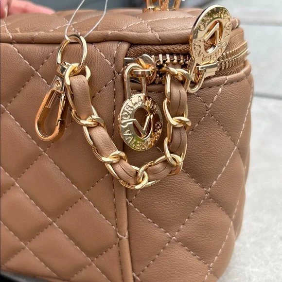 Valentino Orlando Brown Quilted Handbag/Crossbody - Picture 6 of 6